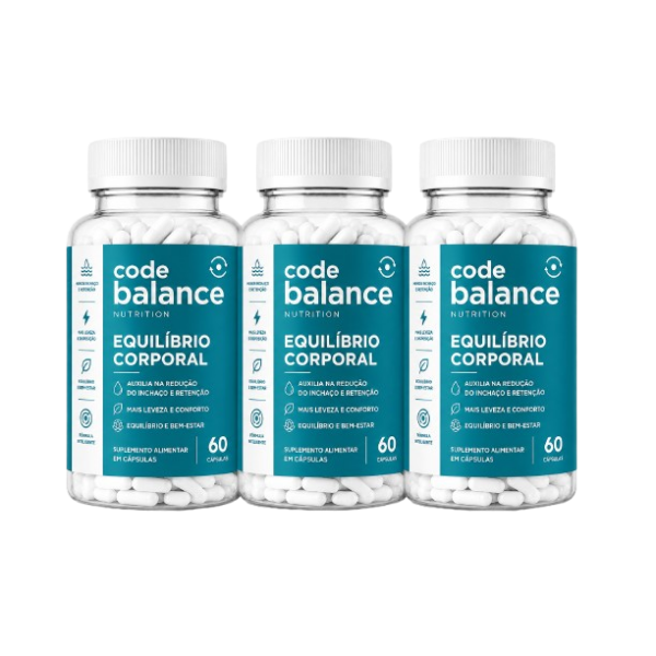 Kit 3x Code Balance — Equilíbrio Corporal