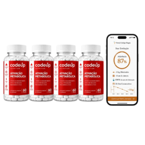 Kit 4x Code Up + App Código Magra